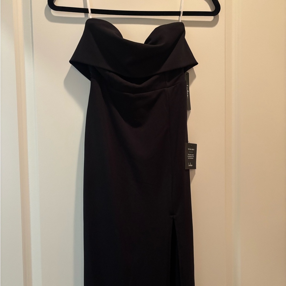 NWT Lulus Classy Consideration Strapless Dress - XS